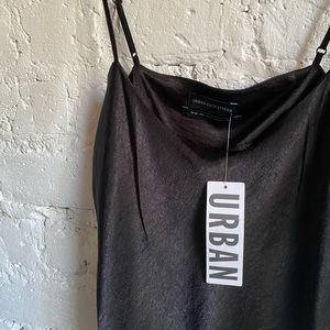 Urban Outfitters Black Slip Dress
